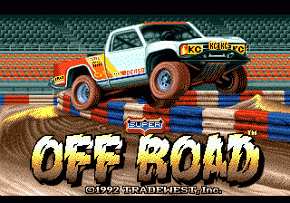 Super Off Road screenshot 4 for Sega Mega Drive